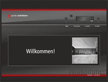 Tablet Screenshot of gensler-architekten.de